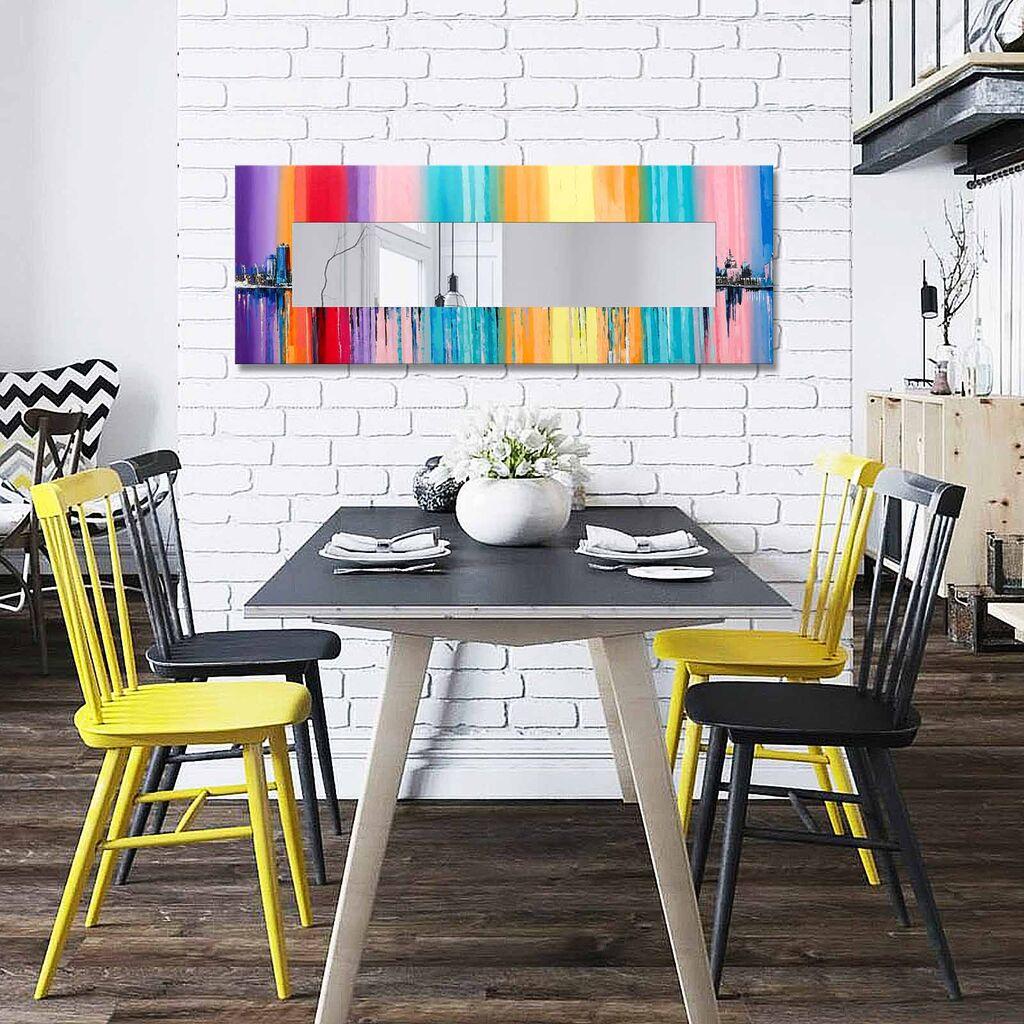 Wallity Ogledalo 40120YMA-27, 40x120 cm, Šareno