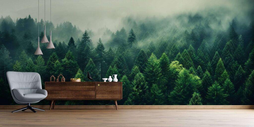 Wallity Tapete za zid MDK-00150, 100x100 cm, Šarena