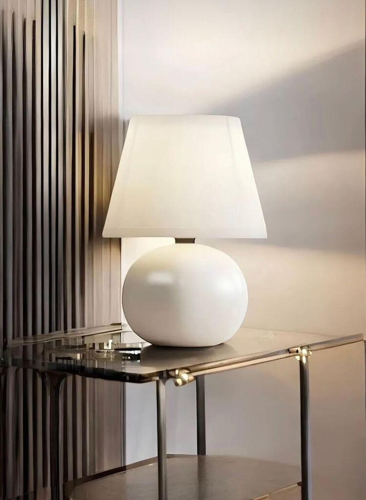 Opviq Stona lampa BRZ-340116, 40 W, 26 cm, Krem