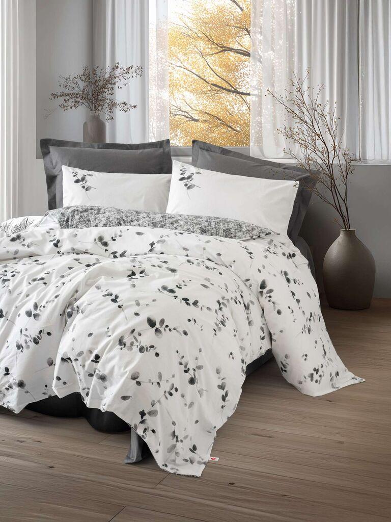 L'essentiel Maison Set posteljina, Elaria 160 x 220 cm, Antracit