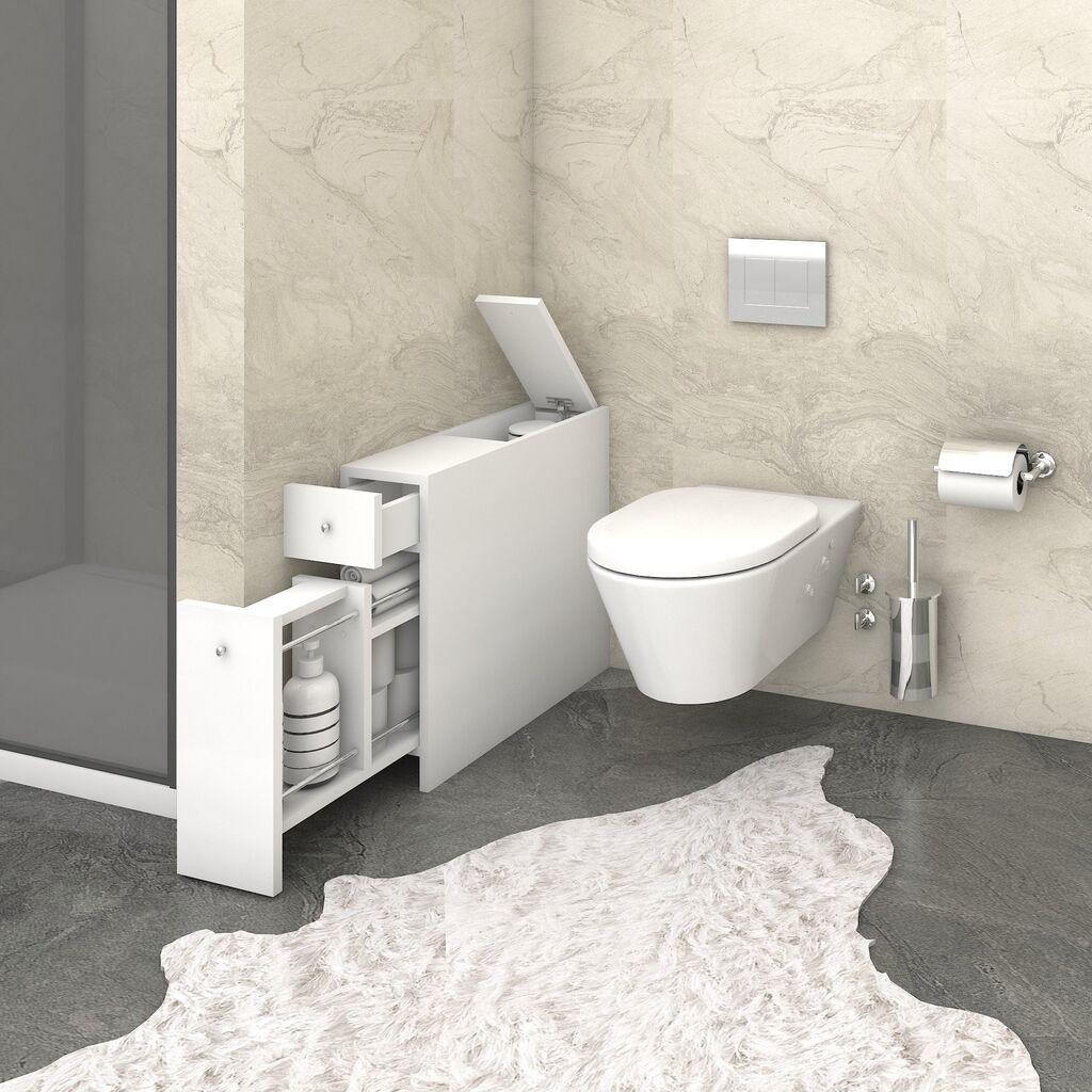 Hanah Home Kupatilski ormarić Smart, Beli