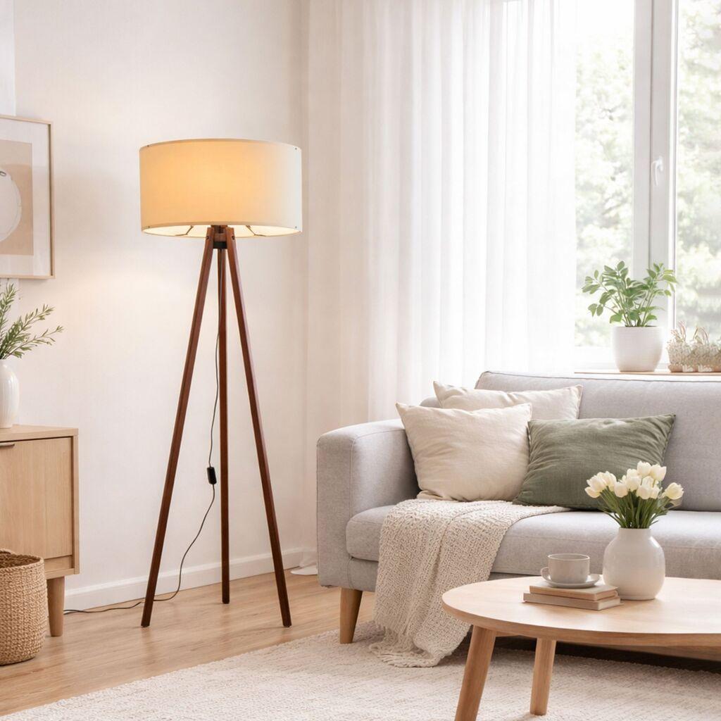Opviq Podna lampa Ayd 2581, Braon-bež