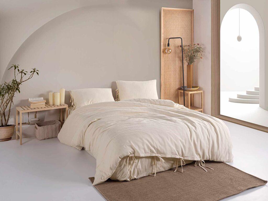 L'essentiel Maison Komplet posteljine, 200x220cm, Krem