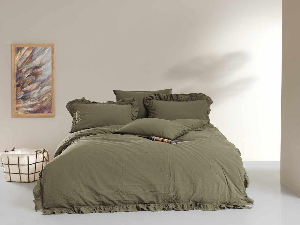 L'essentiel Maison Komplet posteljine, 200x220cm, Maslina