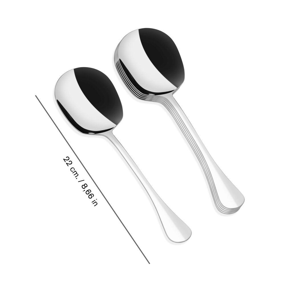 Hermia Servisni set, 2 komada, Srebrne boje