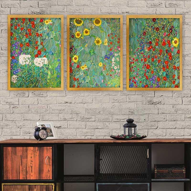 Wallity Set uramljenih slika 3AC_UN3848090, 3 Dela