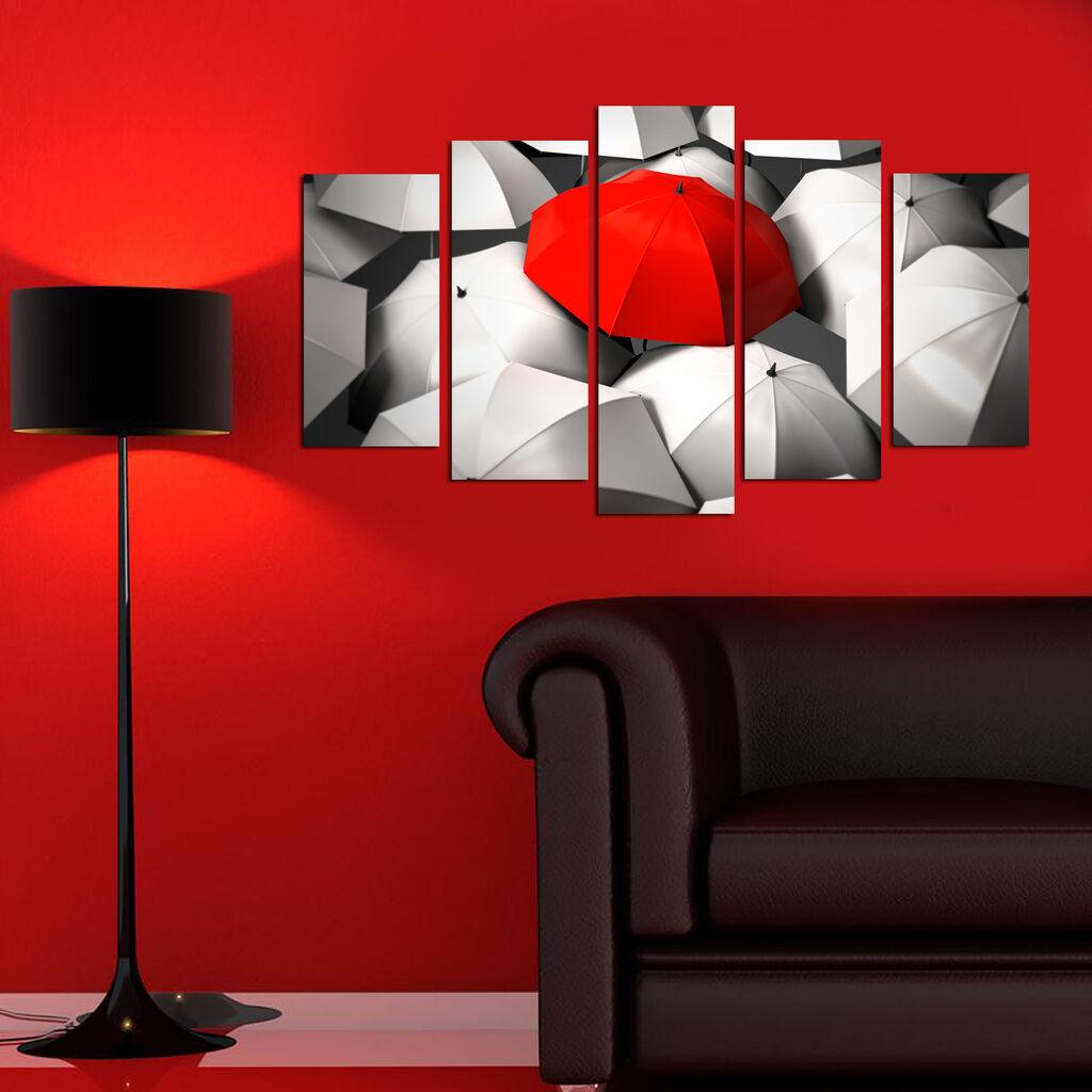 Wallity Set Slika 5PMDF-42, 5 Delova