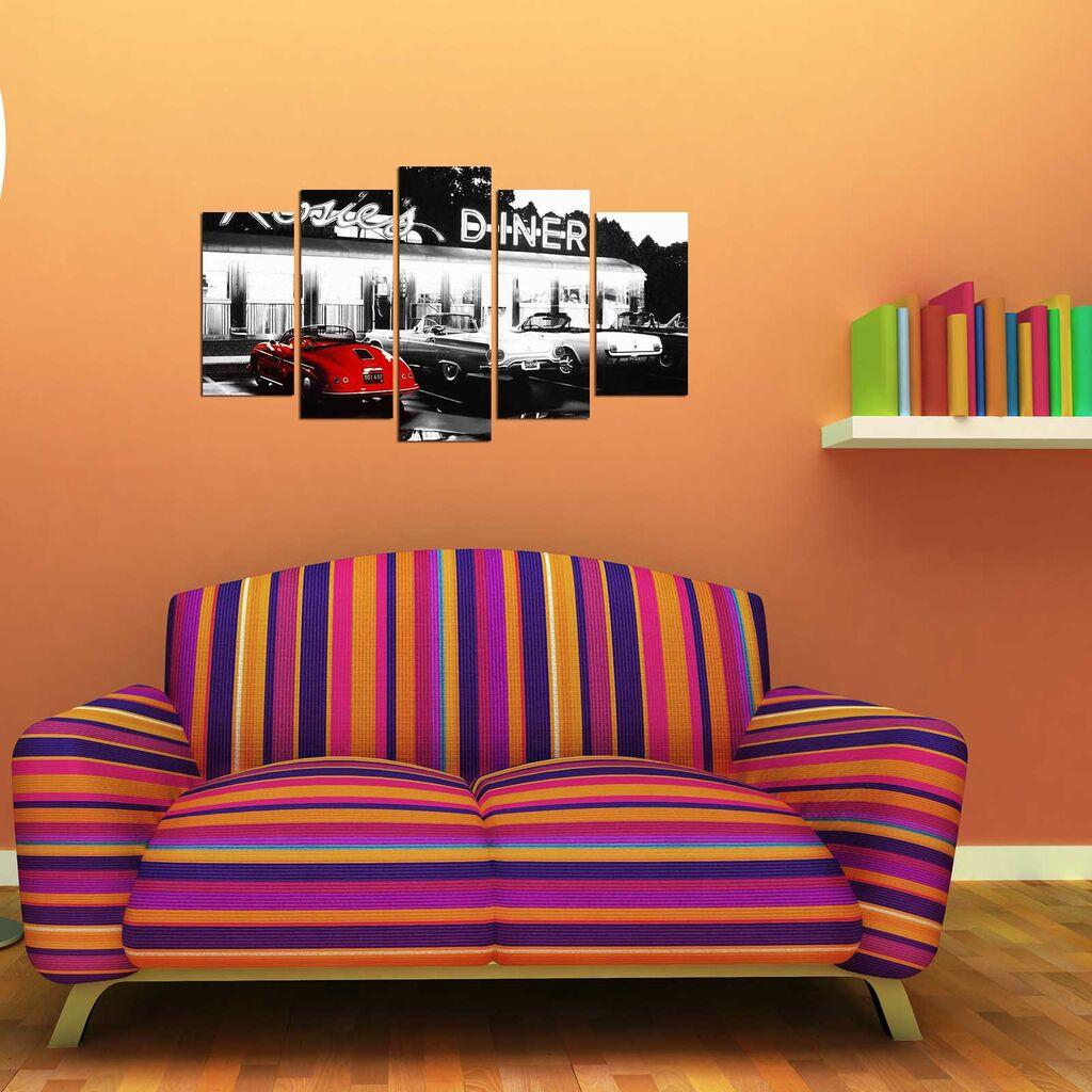 Wallity Set Slika 5PMX-030, 5 Delova
