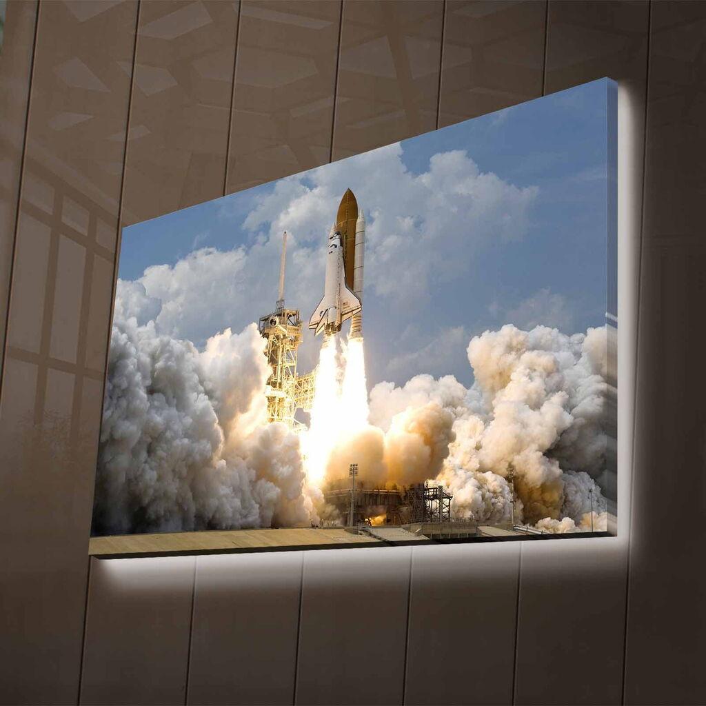Wallity Slika sa LED osvetljenjem NASA-032, 45x70 cm
