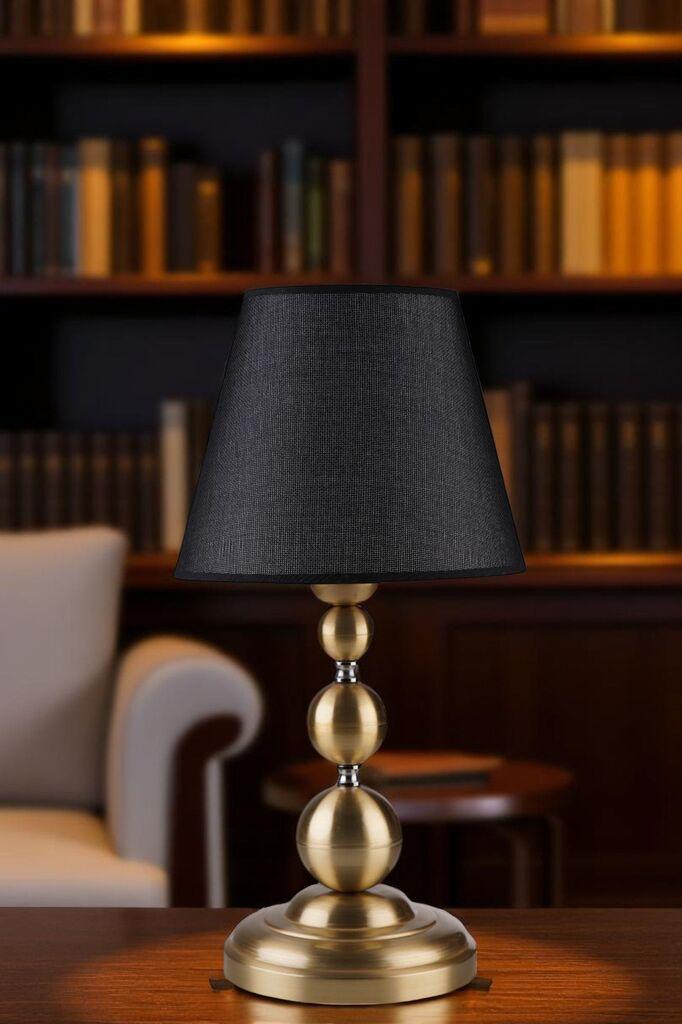 Opviq Stona lampa 8908-3, Zlatne boje