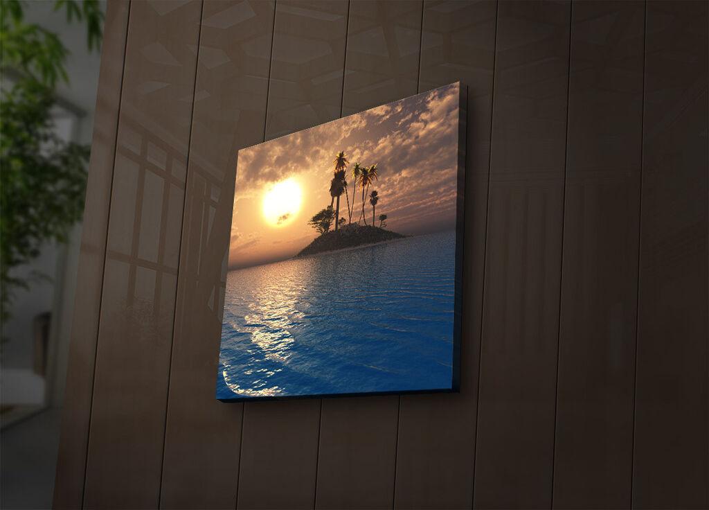 Wallity Slika sa LED osvetljenjem 2828IACT-49, 28x28 cm