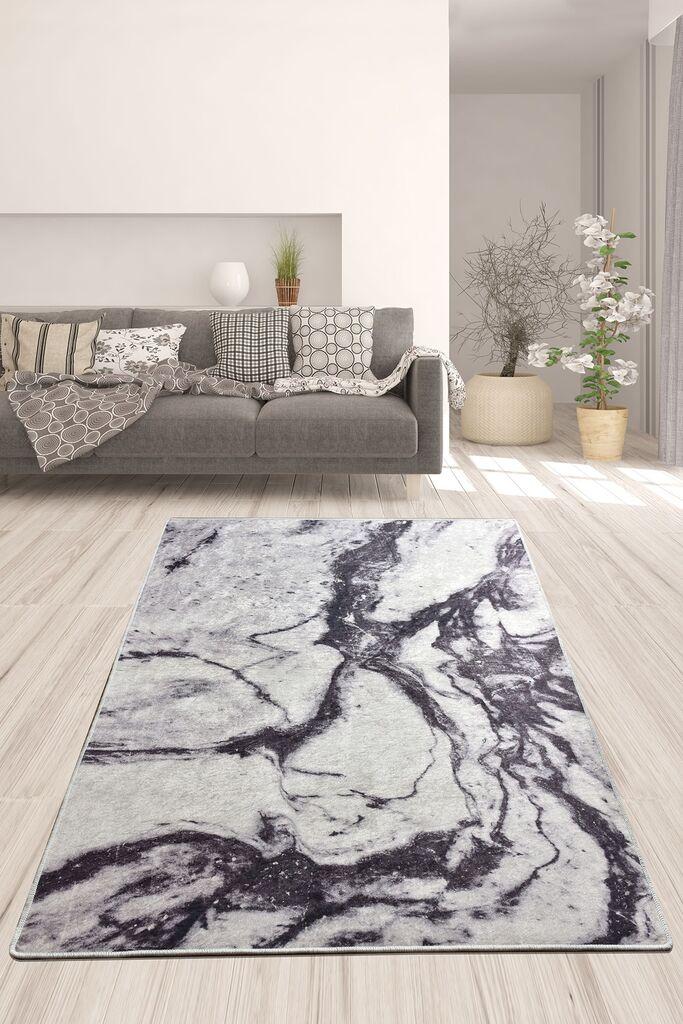 Conceptum Hypnose Mermer Tepih, 60x140cm, Sivi
