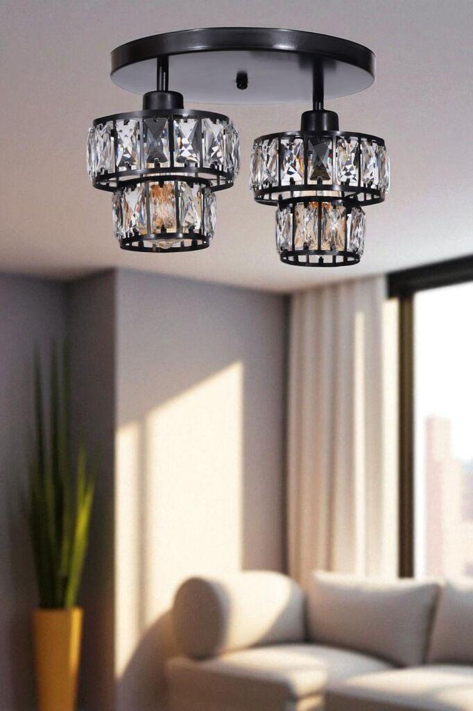 Opviq Luster 2598733, Crni