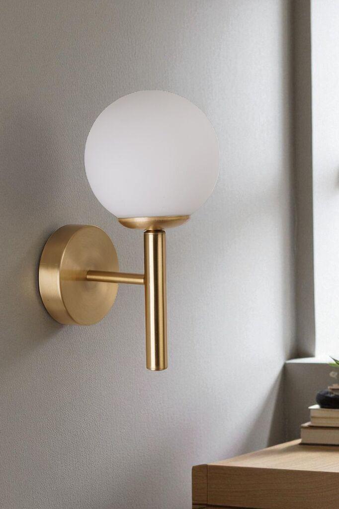 Opviq Zidna lampa 8976-1A, Zlatne boje