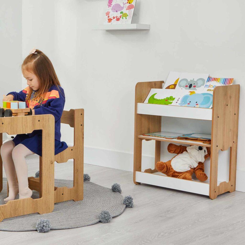 Hanah Home Polica za knjige, 57x70x34cm, Bela