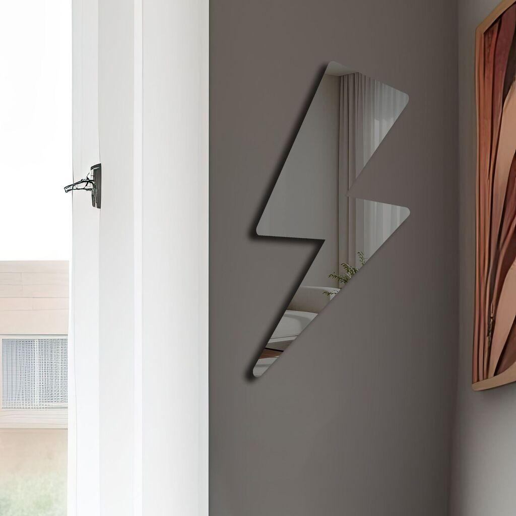 Wallity Ogledalo Ozgl504, 29x60 cm, Sivo