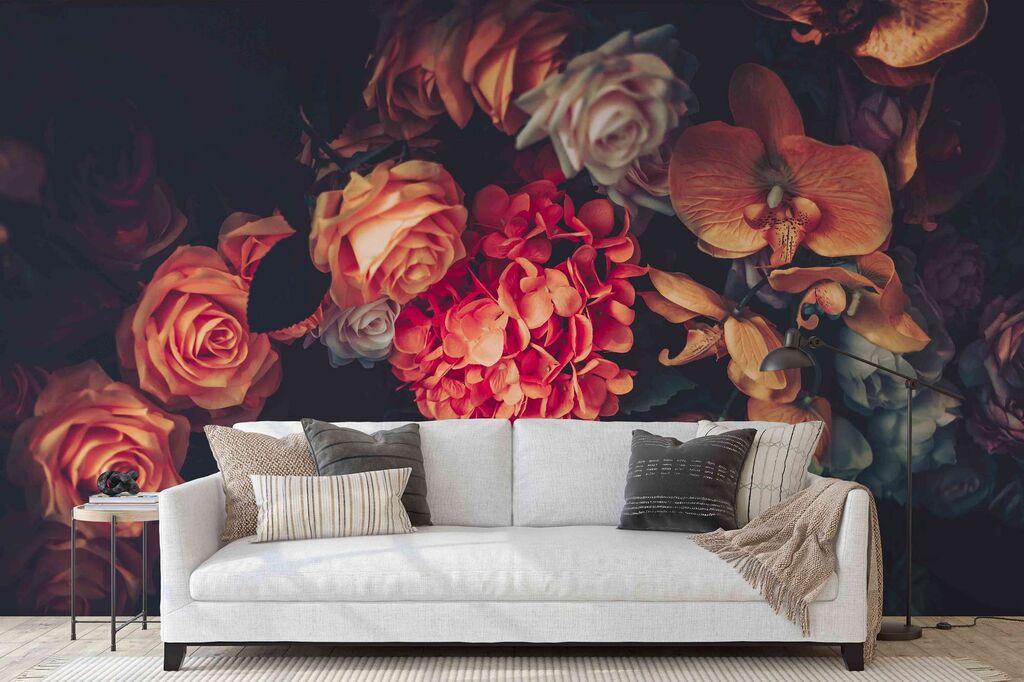 Wallity Tapete za zid MDK-00139, 100x100 cm, Šarena