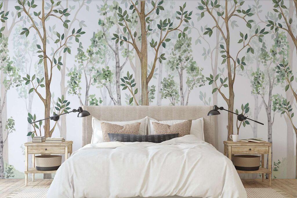 Wallity Tapete za zid MDK-00137, 100x100 cm, Šarena