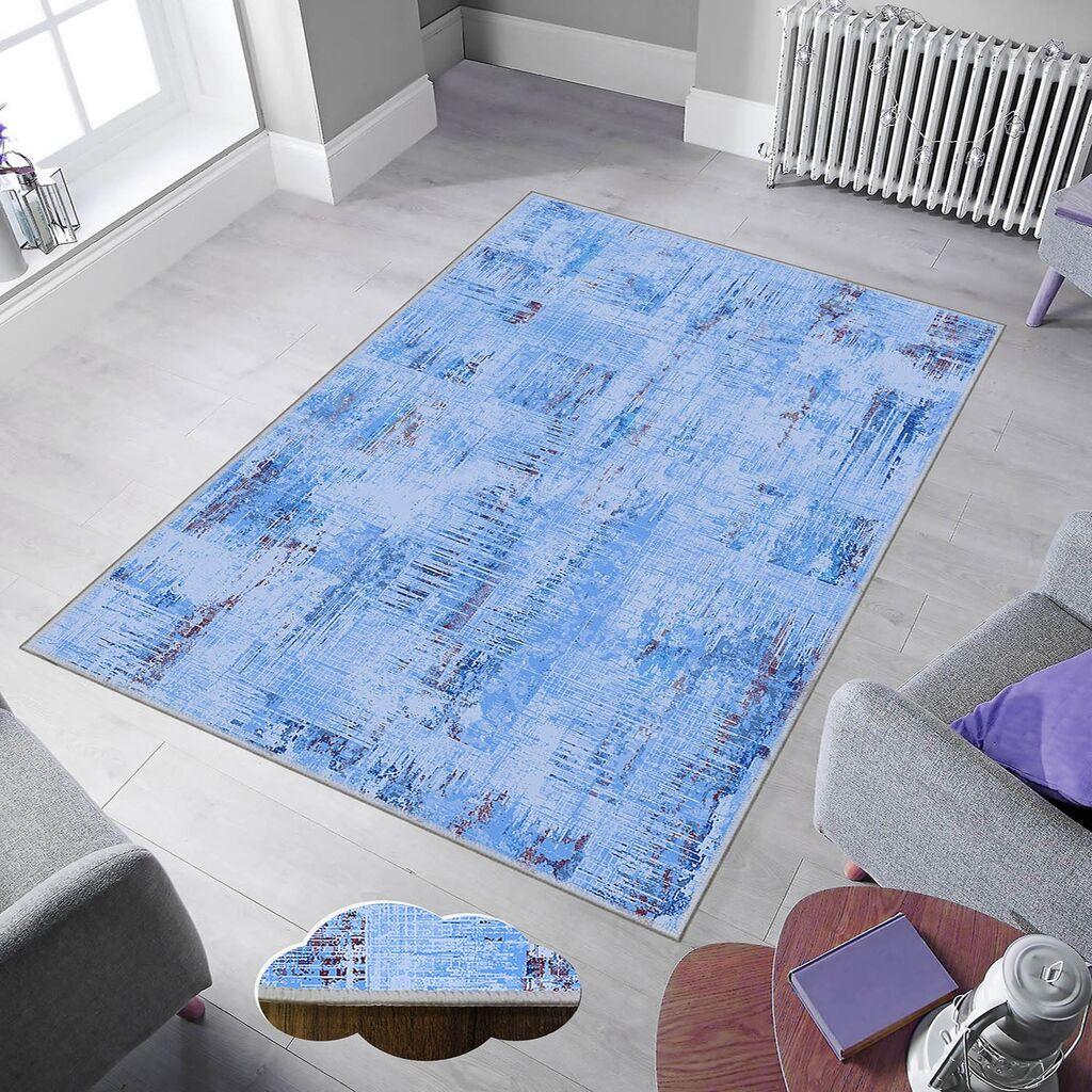 Conceptum Hypnose Tepih Eexfab945-1, Pravougaoni, 80 x 120 cm, Svetloplavi