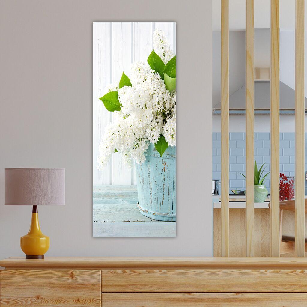 Wallity Dekorativna slika na platnu, 30x80cm, Šarena