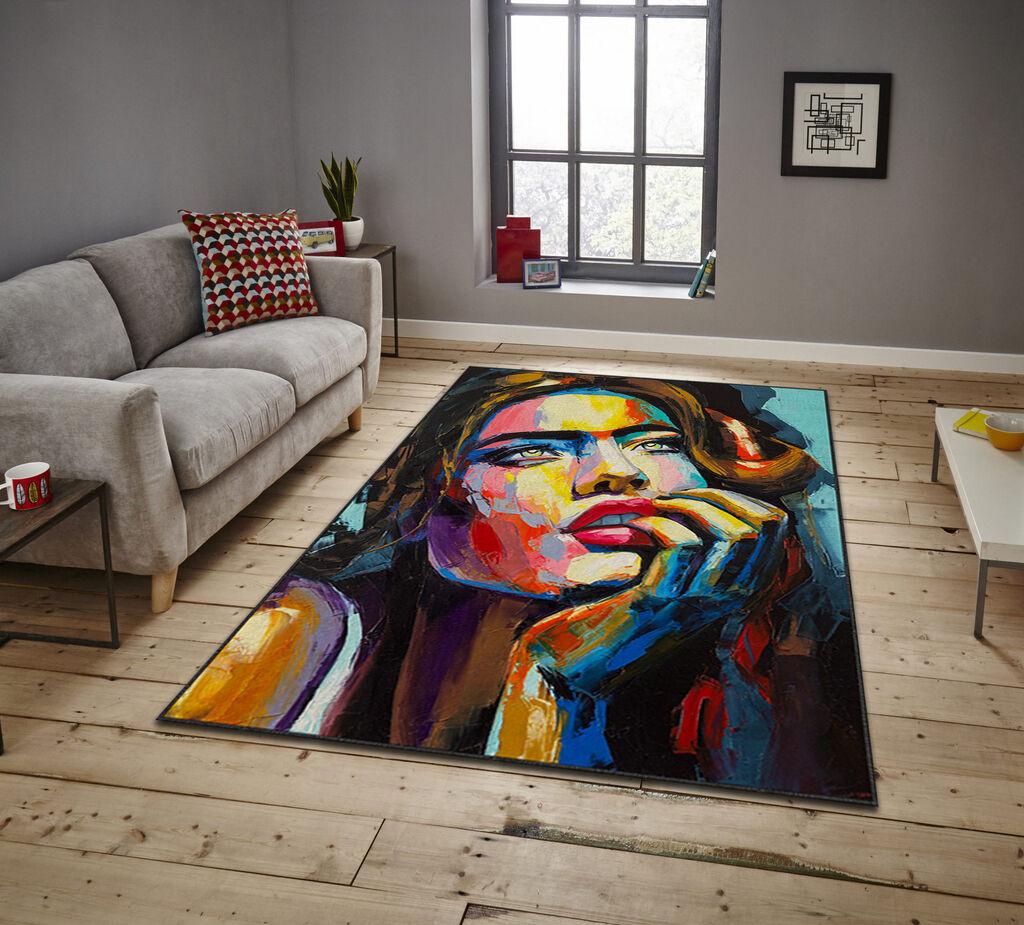 Conceptum Hypnose Tepih Asr Crpt-30, Pravougaoni, 100 x 140 cm, Šareni