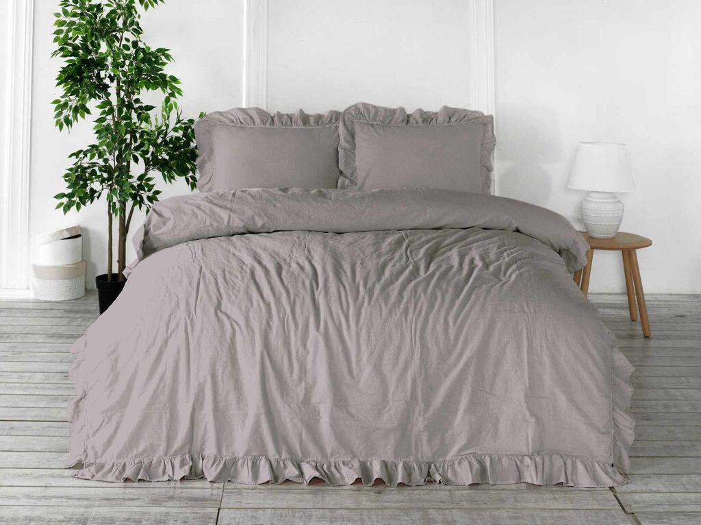 L'essentiel Maison Komplet posteljine, 200x220cm, Sivi
