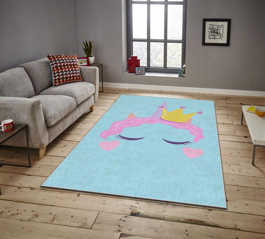 Conceptum Hypnose Tepih Asr Crpt-40, Pravougaoni, 120 x 180 cm, Svetloplavi