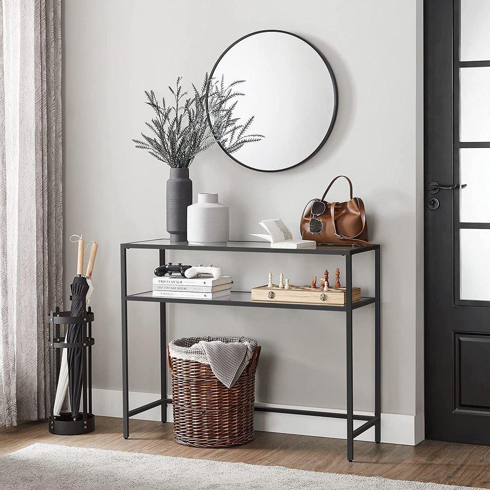 Hanah Home Komoda By-4, 90x80x30 cm, Crna
