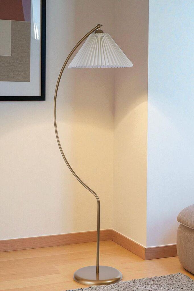 Opviq Podna lampa 8951-6, Zlatne boje