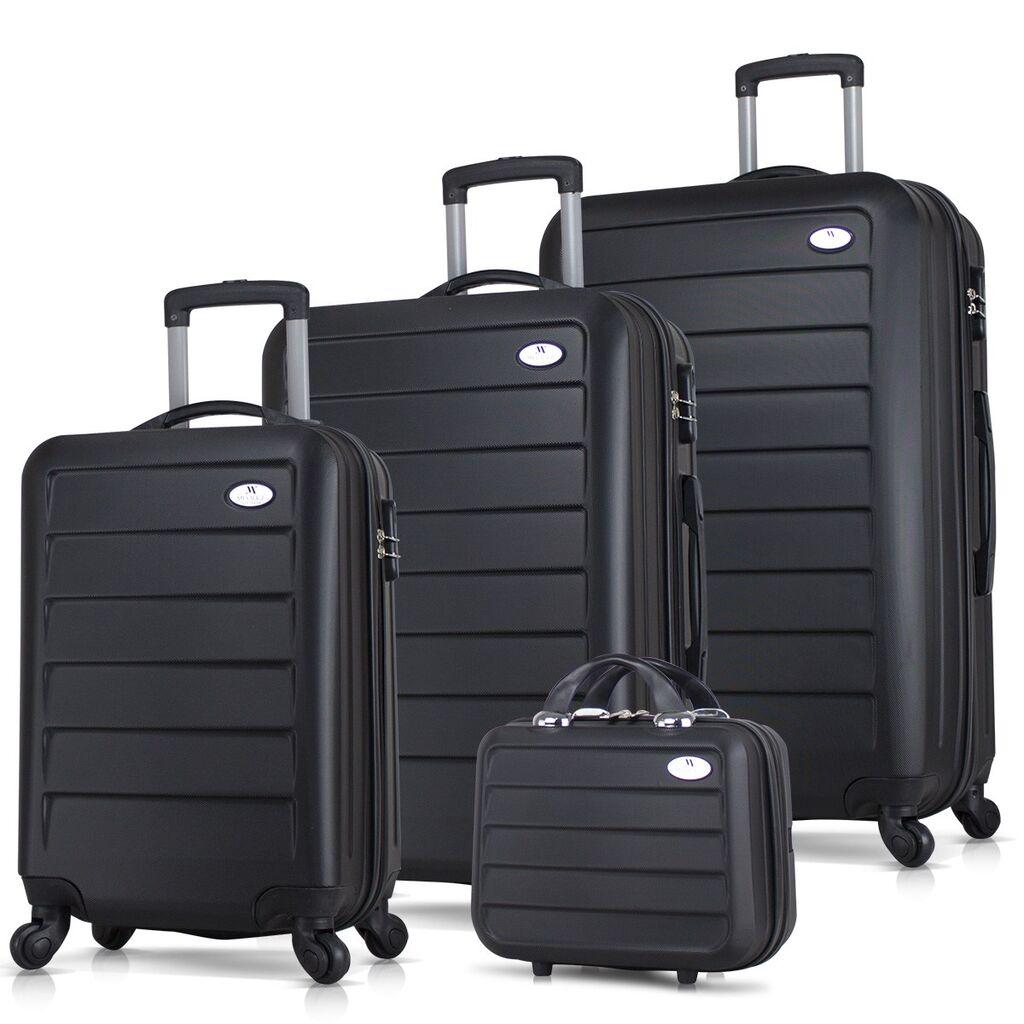 MyValice Set kofera 1567, 4 dela, Crni