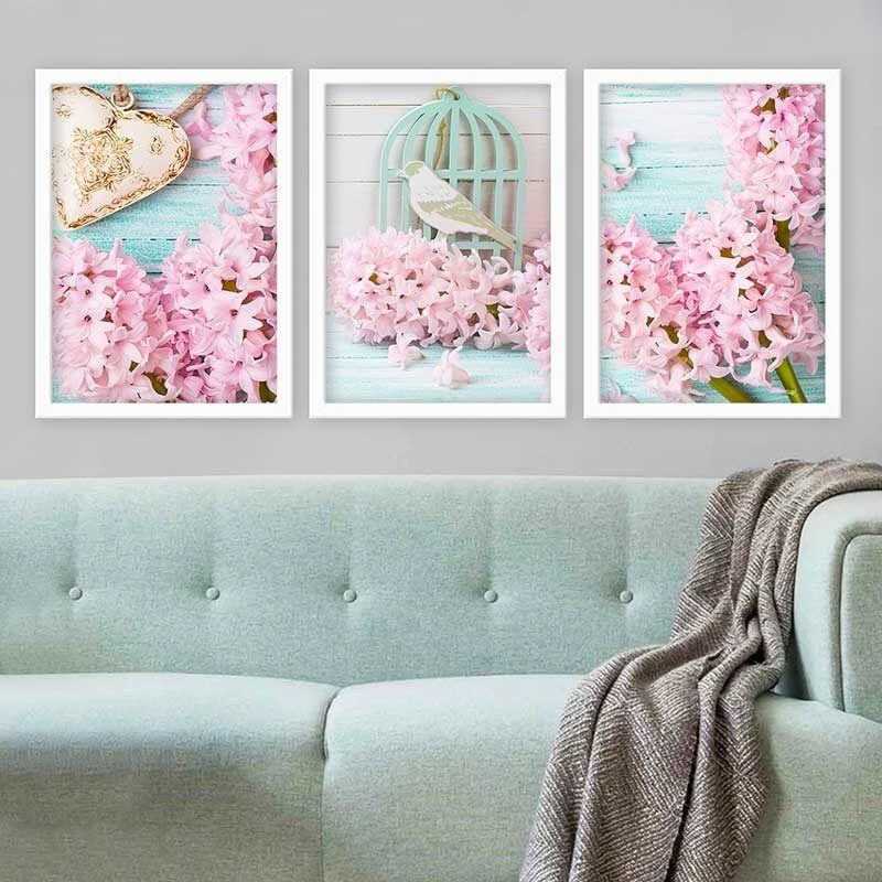 Wallity Set uramljenih slika 3BC_74080437, 3 Dela