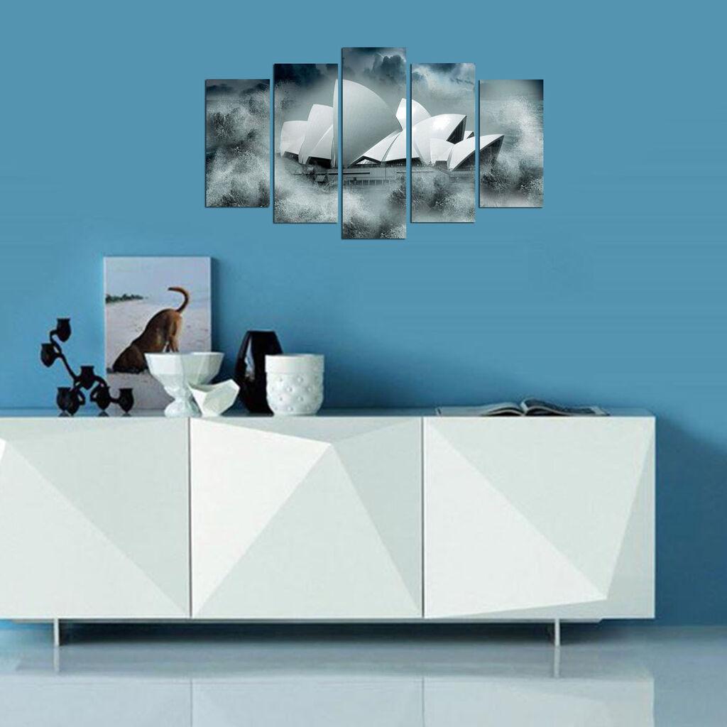 Wallity Set Slika 5PMX-015, 5 Delova