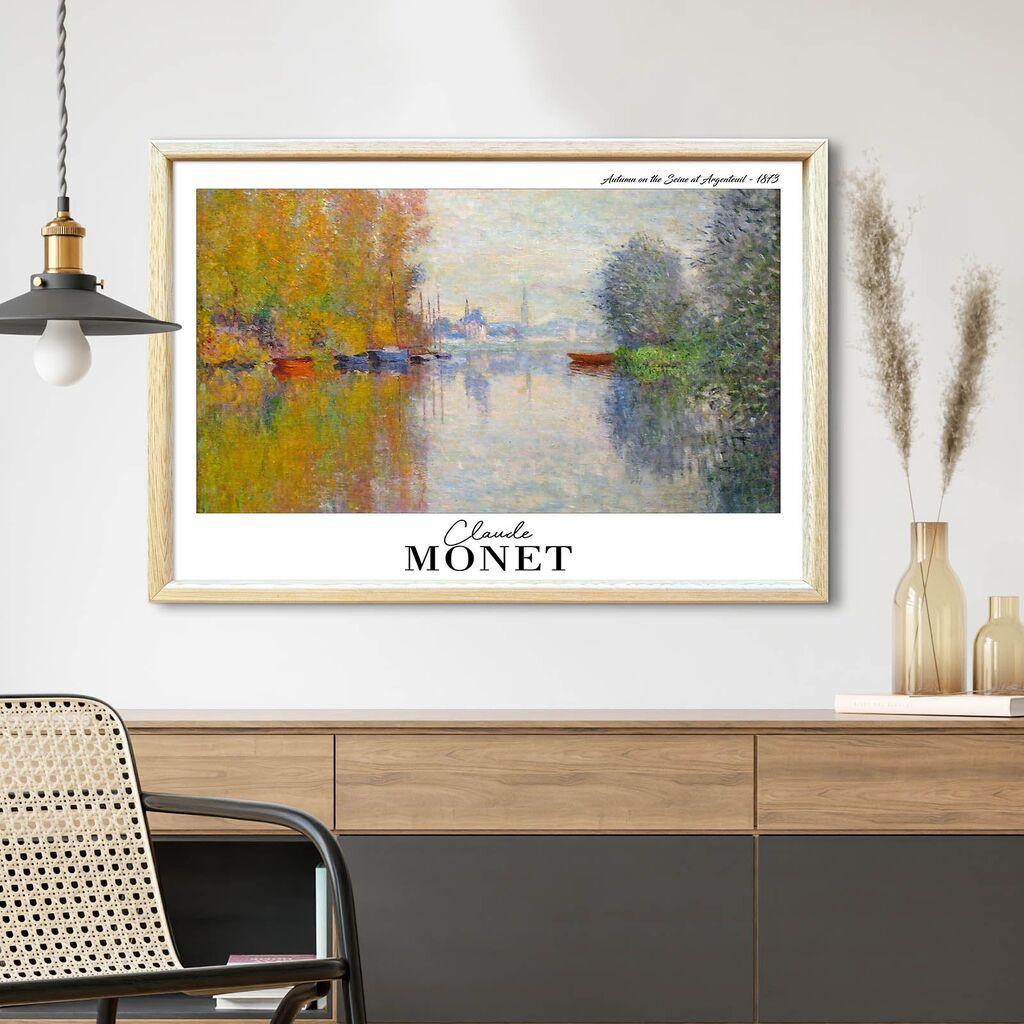 Wallity Dekorativna uramljena slika, 42x62cm, Šarena