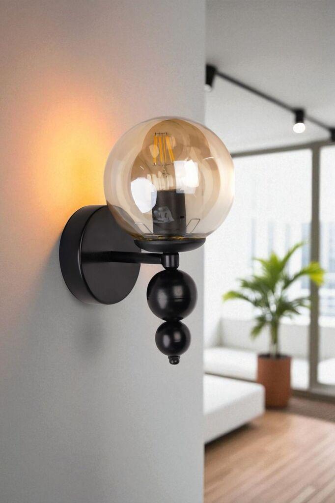 Opviq Zidna lampa 9053-1A, Crna