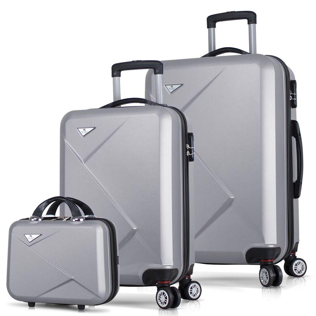MyValice Set kofera 4995, 3 dela, Sivi