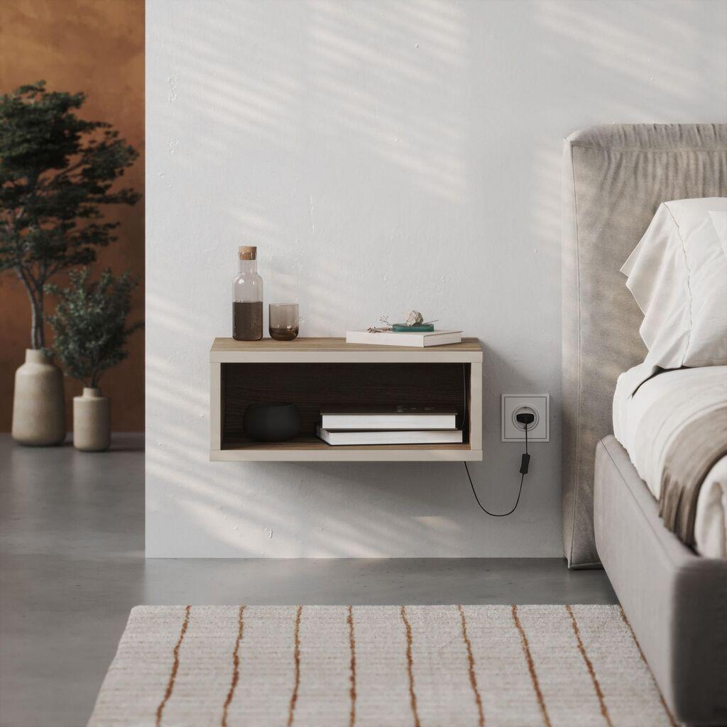 Hanah Home Noćni stočić, 45x18x30cm, Pesak