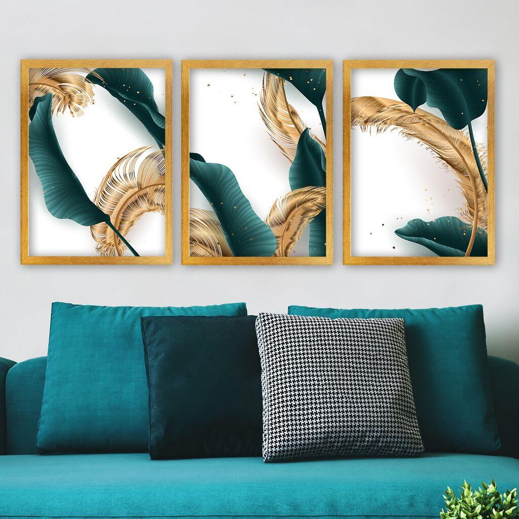 Wallity Set uramljenih slika 3AC179, 3 Dela