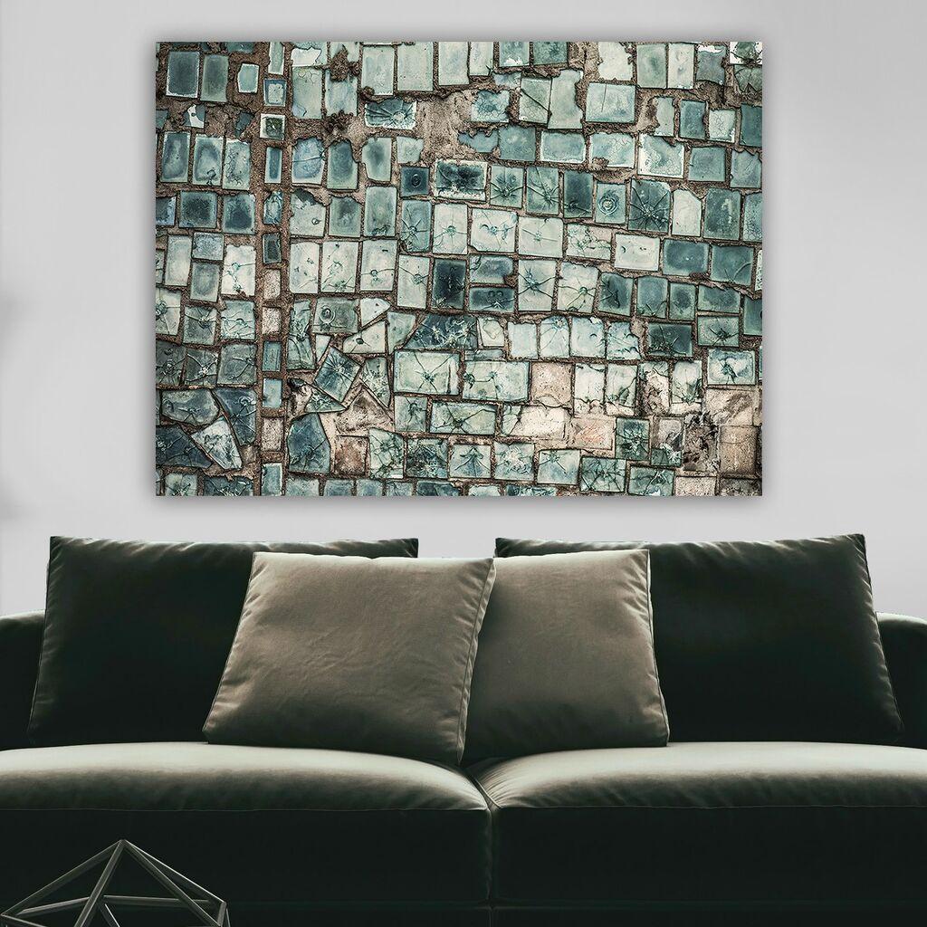 Wallity Dekorativna slika na platnu, 70x100cm, Šarena