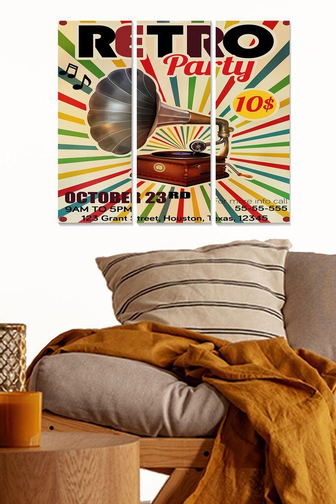 Wallity Set slika MDF446577499, 3 Dela