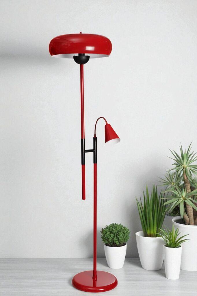 Opviq Podna lampa 8925-2, Crvena