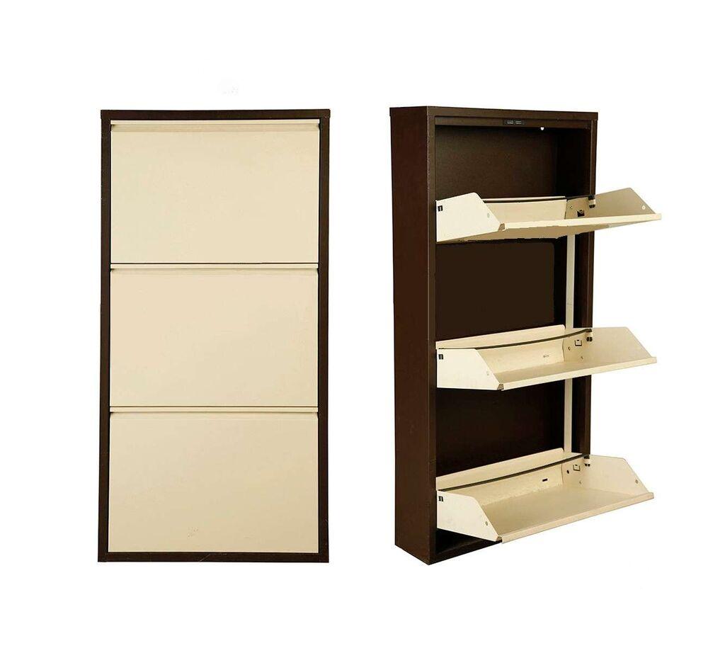 Hanah Home Cipelarnik Torino 3, 50x104x15 cm, Braon