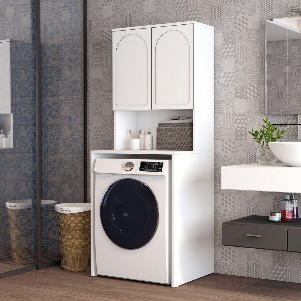 Hanah Home Komoda za veš mašinu Lyon 60, Bela