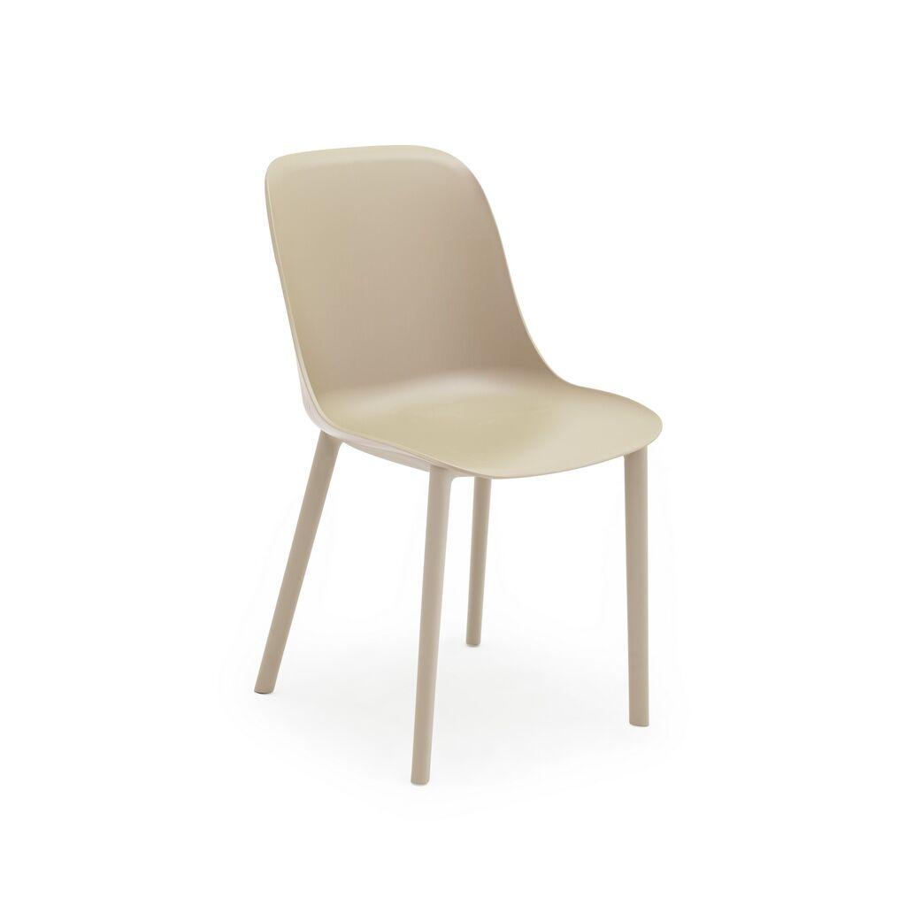 Hanah Home Set stolica Shell-P, 62x51x56 cm, 2 komada, Krem