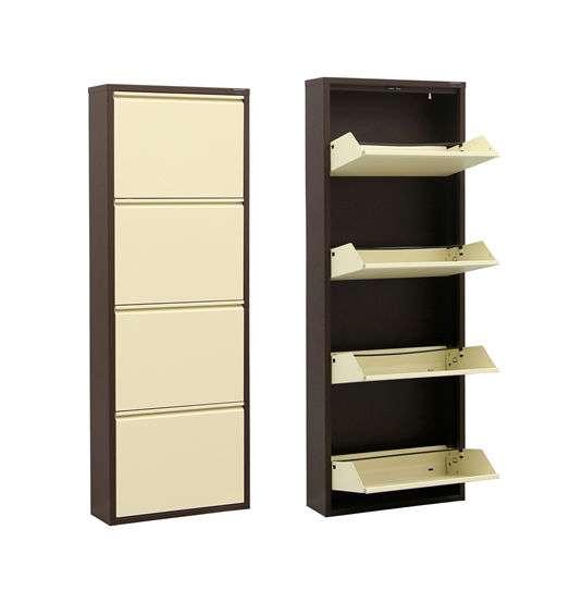 Hanah Home Cipelarnik Marino 4, 50x137x15 cm, Braon