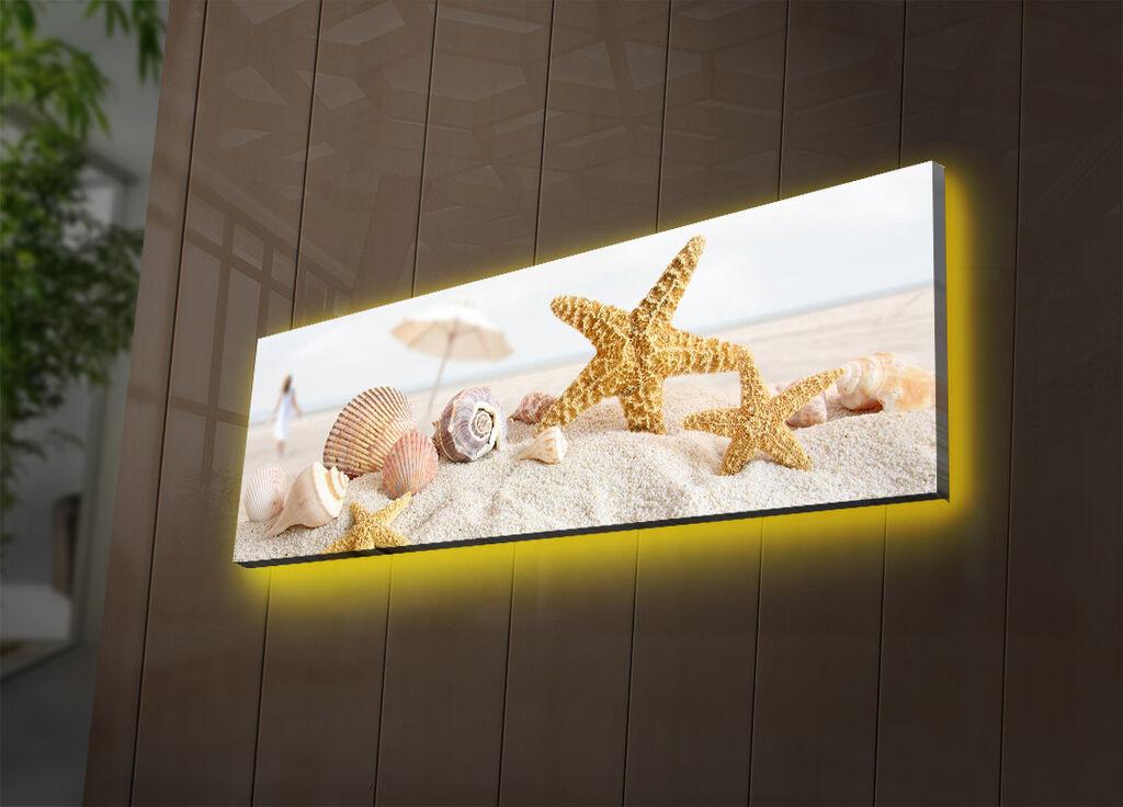 Wallity Slika sa LED osvetljenjem 3090DACT-65, 30x90 cm