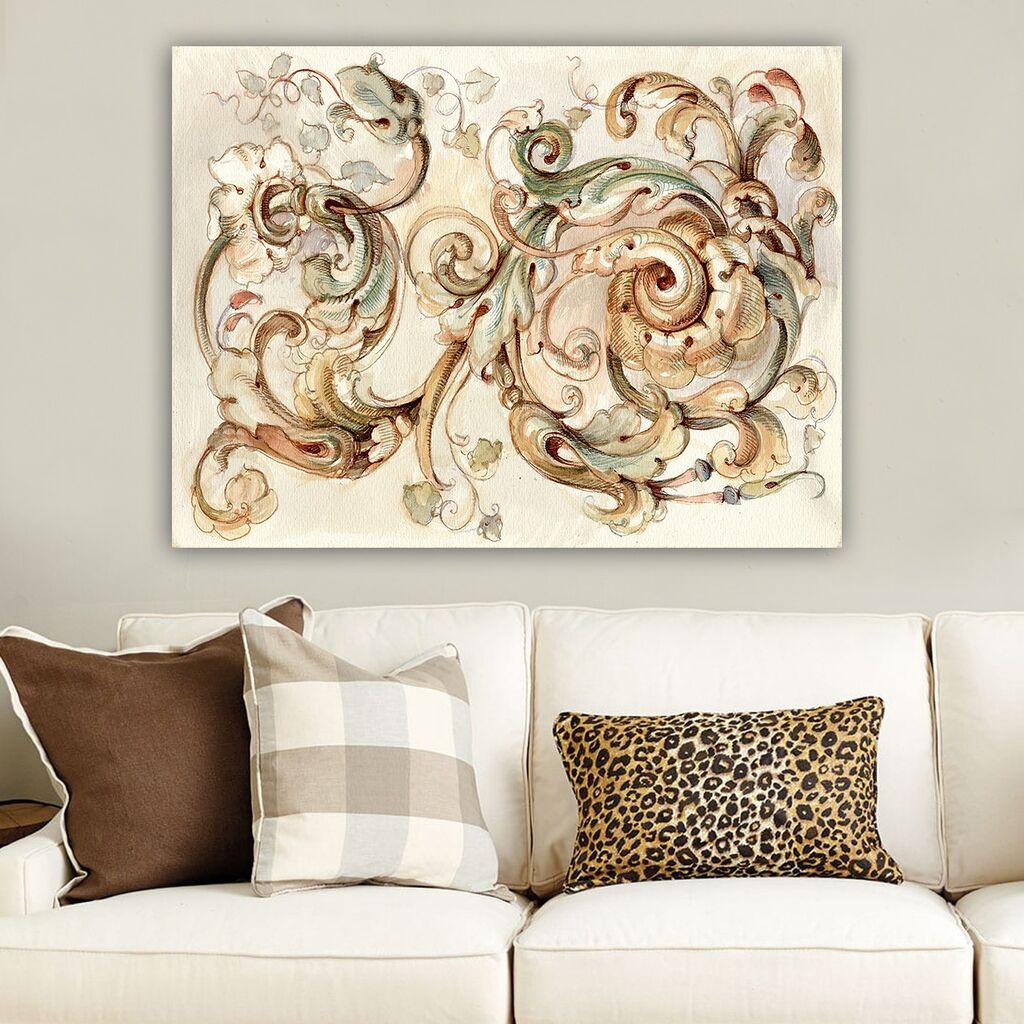 Wallity Dekorativna slika na platnu, 70x100cm, Šarena