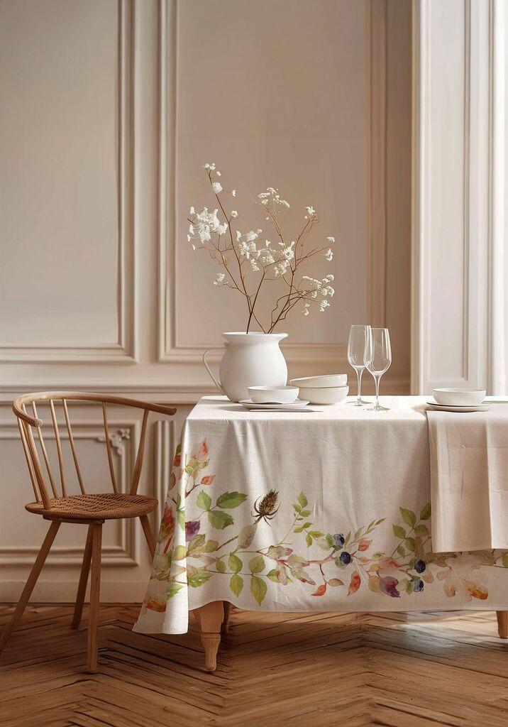 Hermia Stolnjak MSAORT00030-375, 150×250 cm, 230 g/m², Pamuk, Šareni