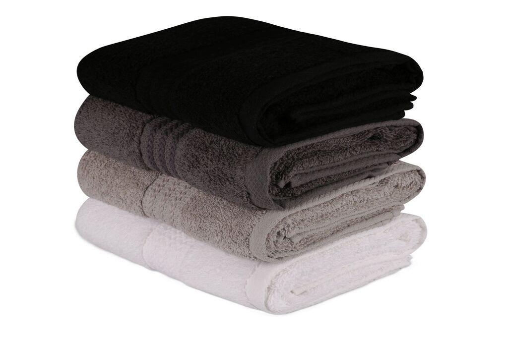 L'essentiel Maison Set peškira, 4 komada, Crni