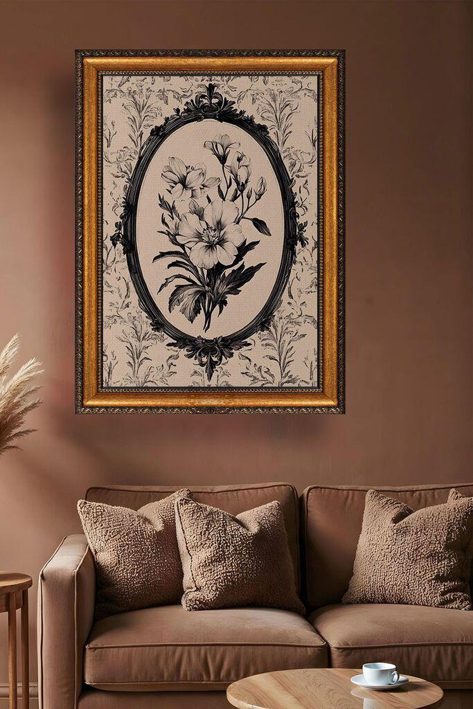 Wallity Zidna dekoracija ATCRCVCNVSMDL3, 40 x 60 cm, Šarena