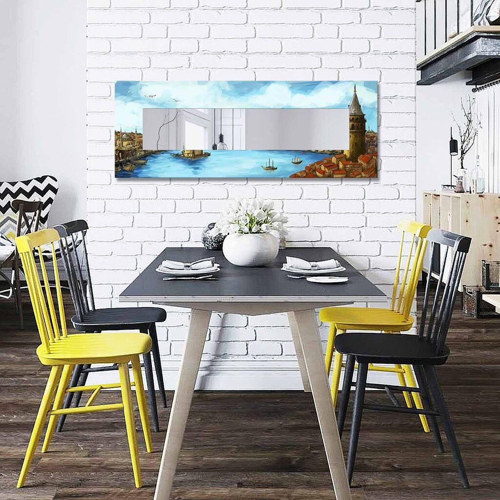 Wallity Ogledalo 40120YMA-47, 40x120 cm, Šareno